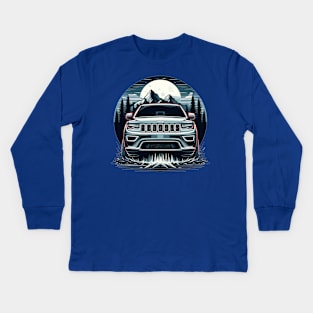 Jeep Grand Cherokee Kids Long Sleeve T-Shirt